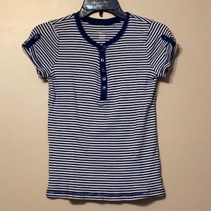The Children's Place Navy Striped Tee, Large